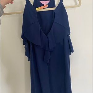 Lilly Pulitzer Tita Silk V-Neck Tank Top